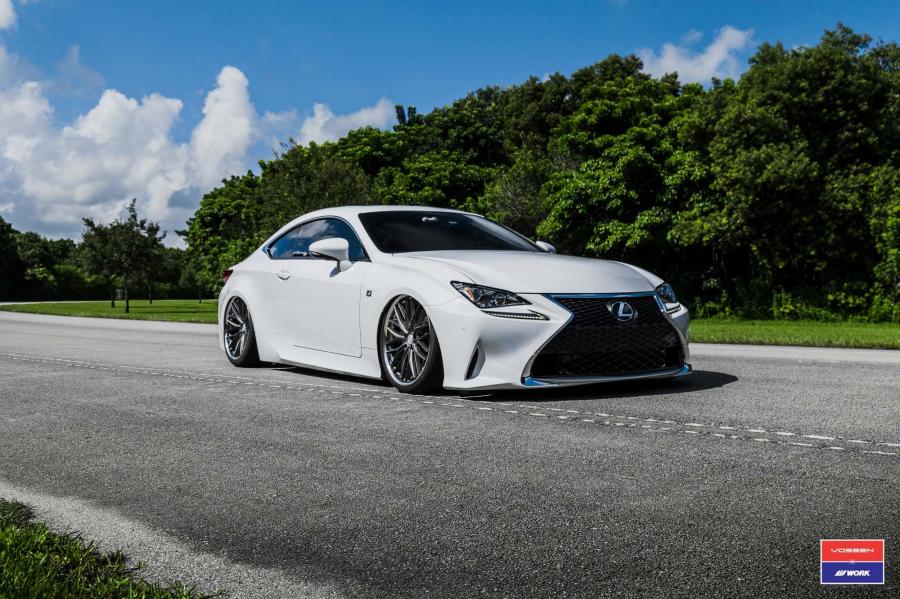 Lexus RC200t X Work on Vossen Wheels (VWS-2) '2016